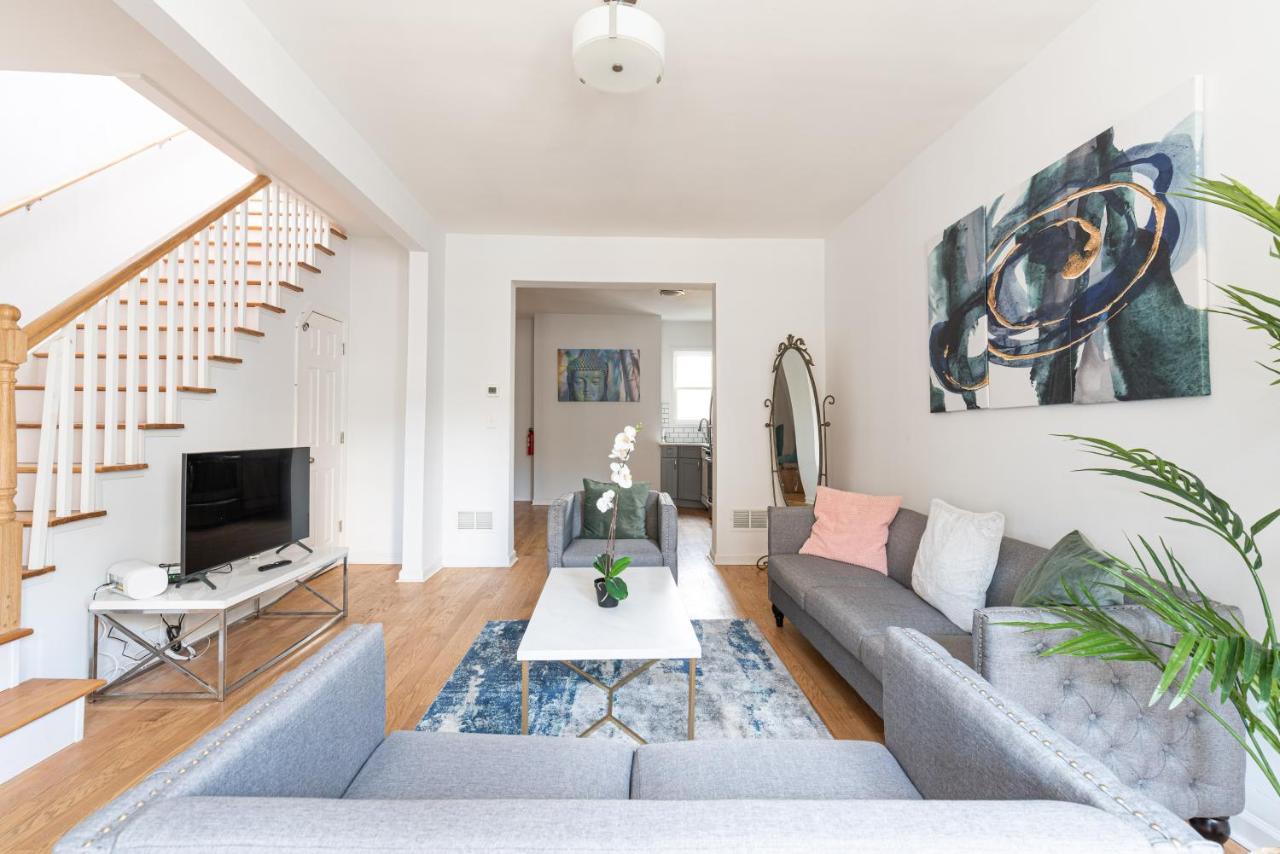 Tranquil Town House With Parking And Laundry - Just 25 Minutes To Time Square! Villa Jersey City Dış mekan fotoğraf