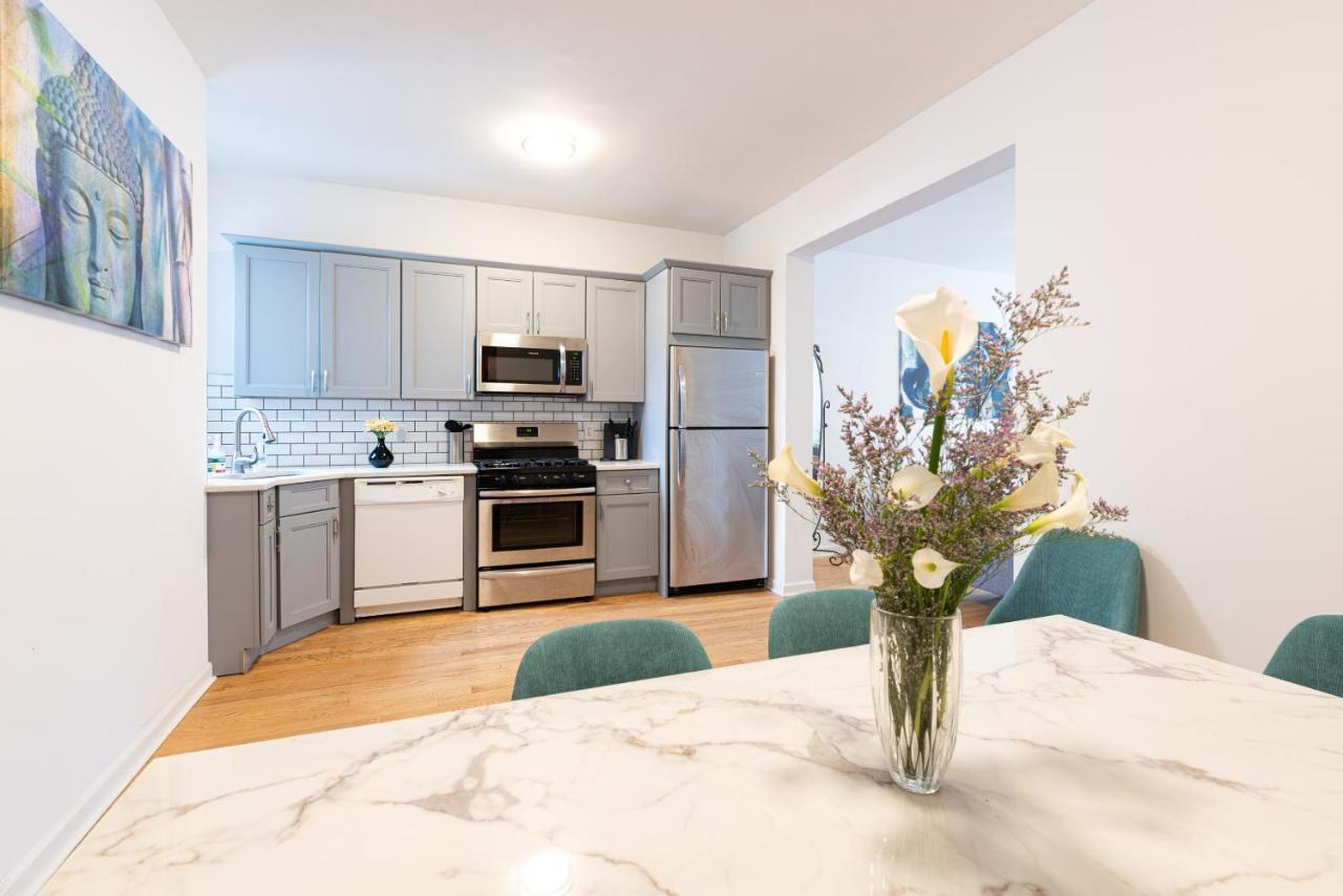 Tranquil Town House With Parking And Laundry - Just 25 Minutes To Time Square! Villa Jersey City Dış mekan fotoğraf